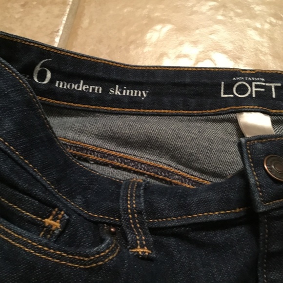 Ann Taylor LOFT Modern Skinny Jean EUC - Picture 11 of 11